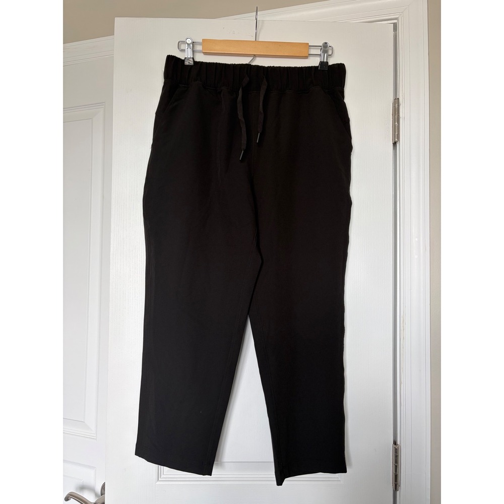 Yogalicious Citylite Expedition Travel Capri Pants Dark black Womens M